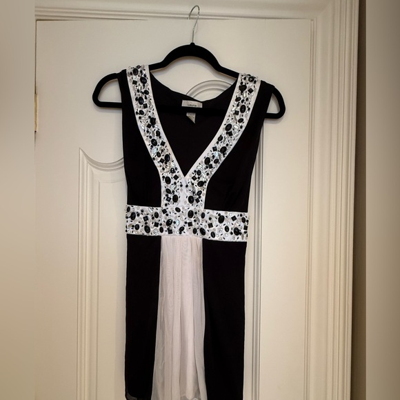 Laura Black and White Jumpsuit - Picture 5 of 8